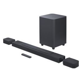 Bar 1000 Soundbar a 7.1.4 Canali per TV con Casse Altoparlanti Surround Rimovibili a Batteria Telecomando Dolby Atmos MultiBeam e DTS:X Connessione HDMI eARC con 4K Dolby Vision 880W Nero