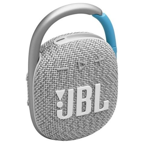 Jbl CLIP 4 Speaker/Cassa Bluetooth Portatile Wireless Resistente ad Acqua e Polvere IPX67- Colore Bianco