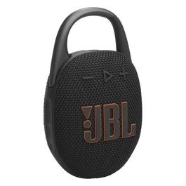 JBL Clip 5 Speaker Bluetooth Portatile Altoparlante Wireless Compatto Moschettone Integrato Waterproof e Resistente alla Polvere IP67 fino a 12 h di Autonomia App Portable Nero