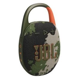 Clip 5 Speaker Bluetooth Portatile Altoparlante Wireless Compatto Moschettone Integrato Waterproof e Resistente alla Polvere IP67 fino a 12 h di Autonomia App Portable Mimetico