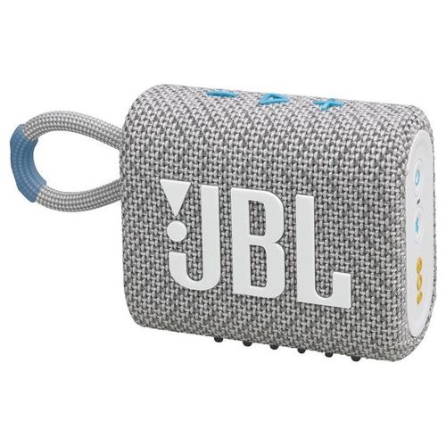 JBL GO 3 Eco Cassa/Speaker Bluetooth – Blu/Bianco
