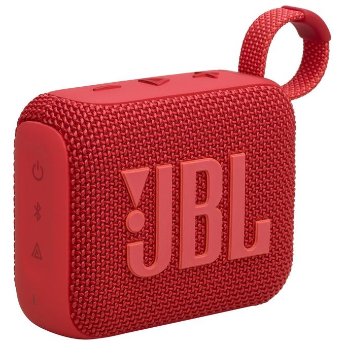 Image of JBL GO 4 Speaker Bluetooth Portatile Altoparlante Wireless con Design Compatto Waterproof e Resistenza alla Polvere IP67 fino a 7 h di Autonomia USB Compatibile con App Portable Rosso