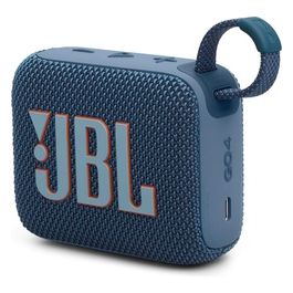 GO 4 Speaker Bluetooth Portatile Altoparlante Wireless con Design Compatto Waterproof e Resistenza alla Polvere IP67 fino a 7 h di Autonomia USB Compatibile con App Portable Blu