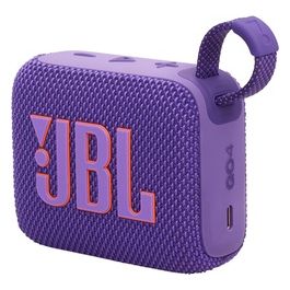 GO 4 Speaker Bluetooth Portatile Altoparlante Wireless con Design Compatto Waterproof e Resistenza alla Polvere IP67 fino a 7 h di Autonomia USB Compatibile con App Portable Viola