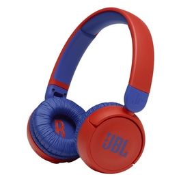JR310BT Cuffie Wireless per Bambini con Limitatore di Volume e Bluetooth Cuffie On Ear Senza Fili con Microfono Pieghevoli Rosso