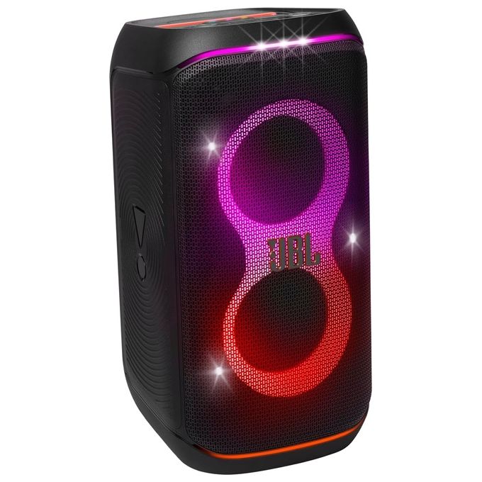 JBL Partybox Club 120 Party Speaker Portatile Ergonomic Folding Handle Pro Sound Light Show 12 Ore di Batteria IPX4 Nero