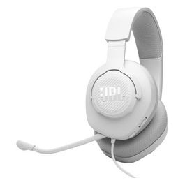 Quantum 100M2 Cuffie Gaming Over Ear con Filo QuantumSOUND Signature e Jack per Cuffie da 3.5mm Compatibilità Multi-Platform Microfono Rimovibile Opzione Mute Bianco