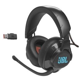 JBL Quantum 610 Cuffie Gaming Over-Ear Wireless 2.4 Ghz e Jack 3.5 mm con Microfono Surround su PC Cavo Ricarica USB 40 ore di Autonomia Compatibilita' Multipiattaforma Nero
