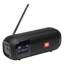 JBL Radio Portatile Digitale DAB+ Radiolina Bluetooth Display LCD USB Nero