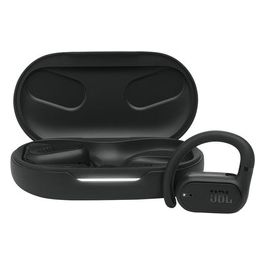 JBL Soundgear Sense Auricolari In-Ear True Wireless Bluetooth con Design Open Ear Impermeabili a Schizzi e Polvere IP54 Nero