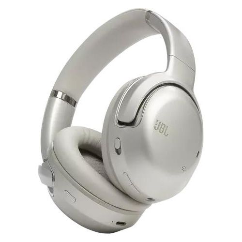 JBL Tour One M2 Wireless Over-Ear Headphones with Adaptive Noise Cancelling in Champagne