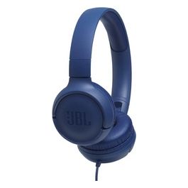 JBL Tune 500 Cuffia a Padiglione Stereofonico con Microfono Blu