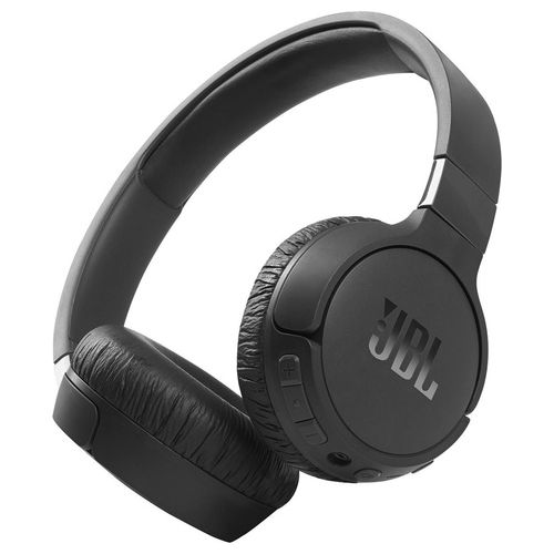 JBL Tune 660BTNC Cuffie On-Ear Bluetooth Wireless Cancellazione Attiva del Rumore Microfono Integrato Nero