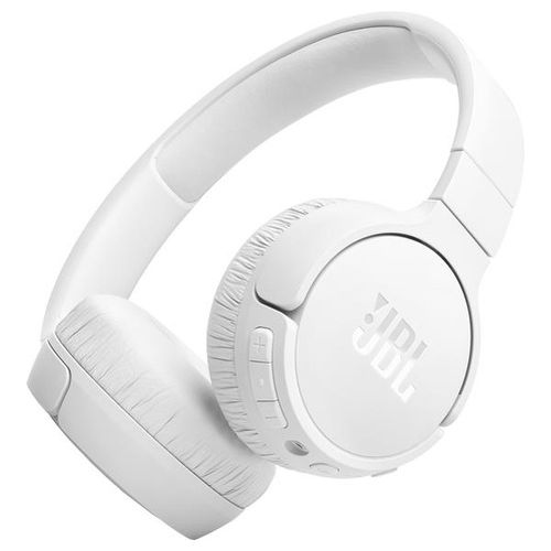 JBL Tune 670NC Cuffie Supra-Aurali Wireless Bluetooth Noise Cancellining con Microfono Bianco