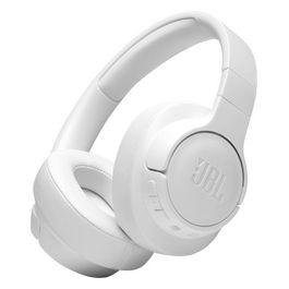 JBL TUNE 710 BT Cuffie Over-Ear Wireless Bluetooth JBL Pure Bass Pieghevole Senza Fili con Padiglione Imbottito Fino a 50h di Autonomia Bianco