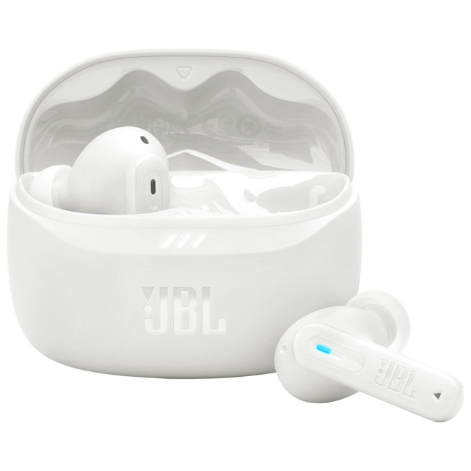 JBL Tune Beam 2 Auricolari Bluetooth Wireless con Cancellazione Rumore Bianco