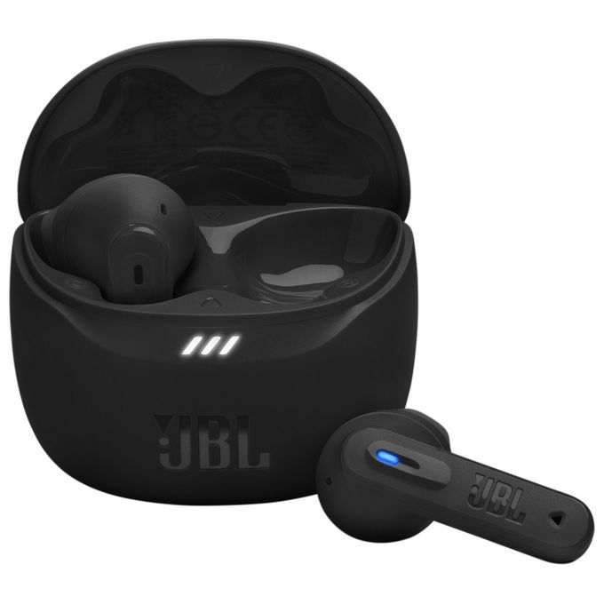 JBL Tune Flex 2 Auricolari True Wireless Nero TWS Noise Cancelling Bluetooth 5.3 IP54