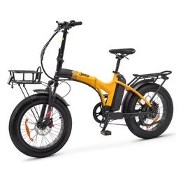 Jeep E-bikes Sonoran Nero/Oro Alluminio Taglia Unica 50.8cm 20" 27Kg