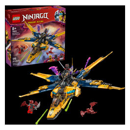 Ninjago Jet Super Storm di Ras e Arin 71833