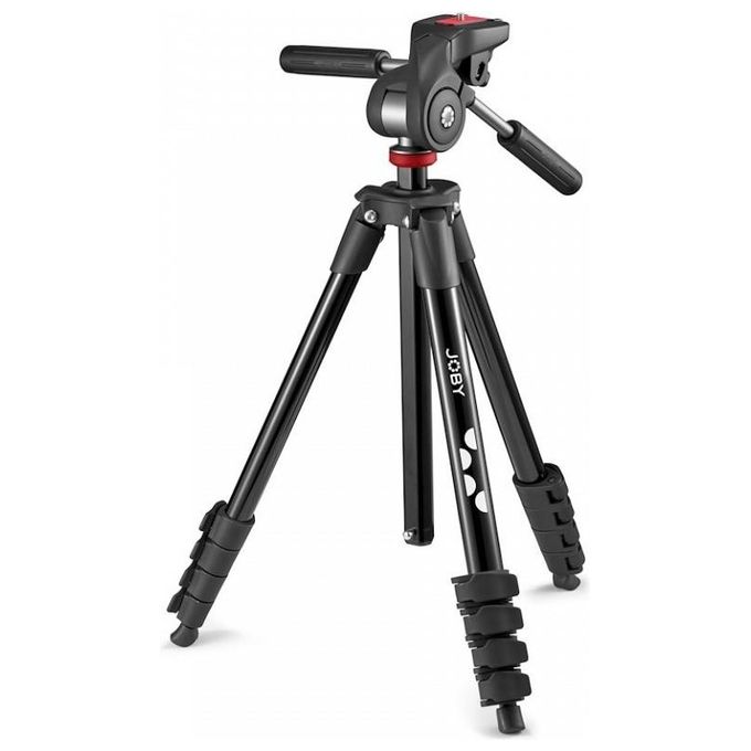 Image of JOBY Compact Advanced Kit Treppiede per Fotocamera-Smartphone con Testa a 3 Vie Nero