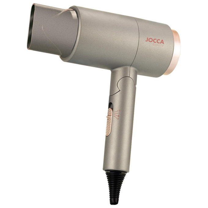 Jocca 8435253586766 Asciugacapelli Pieghevole 1400W Argento
