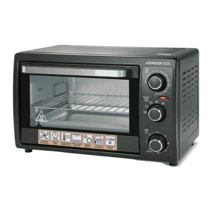 Image of Johnson X25 Fornetto Elettrico 25 Litri Statico e Ventilato