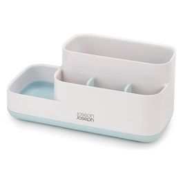 EasyStore Caddy da Bagno Bianco/Blu