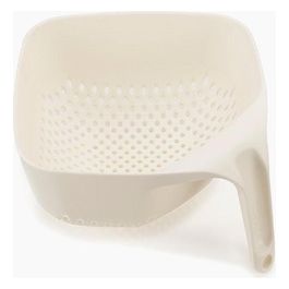 Square Colander Bianco