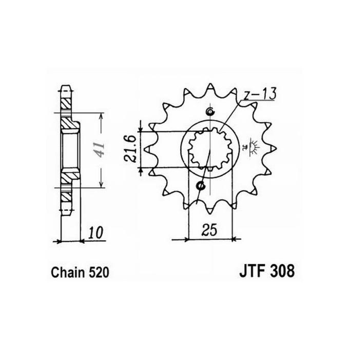 Jt JTF308.15RB Pignone 308