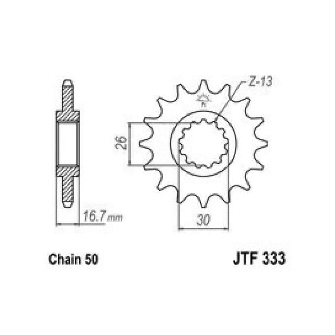 Jt JTF333.16RB Pignone 333