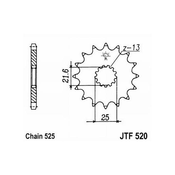 Jt JTF520.15RB Pignone 520