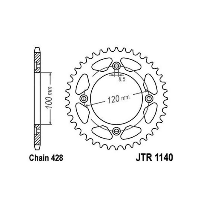 Jt JTR1140.50 Corona 1140