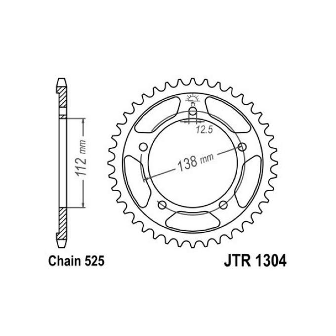 Jt JTR1304.42ZBK Corona 1304