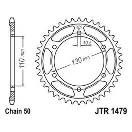 Jt JTR1479.45ZBK Corona 1479 Z45Zbk Per modifica rapportatura