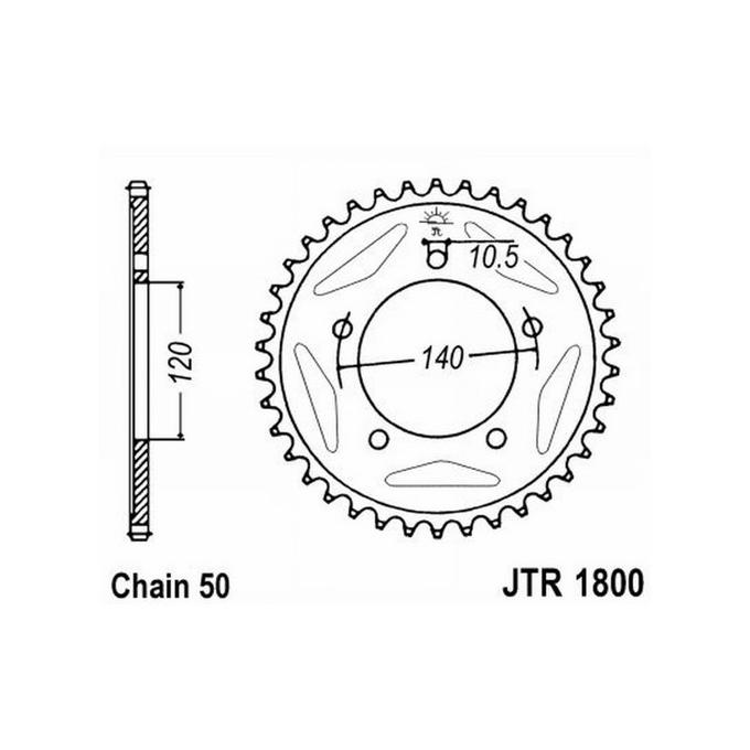 Jt JTR1800.43ZBK Corona 1800