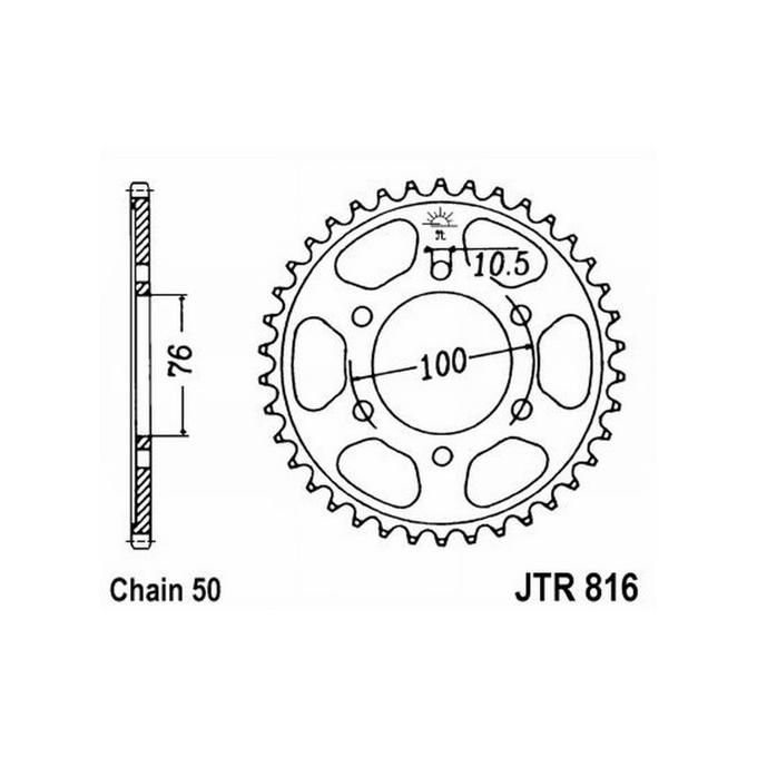 Jt JTR816.45ZBK Corona 816