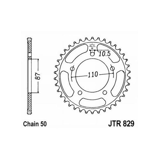 Jt JTR829.45ZBK Corona 829