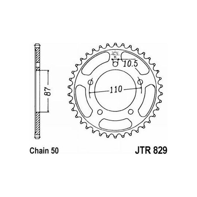 Jt JTR829.45ZBK Corona 829 Z45Zbk