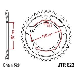 Jt Sprokets Corona 823 Z45