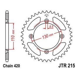 Jt Sprokets Corona Honda CRF 150R 07-09 50 denti