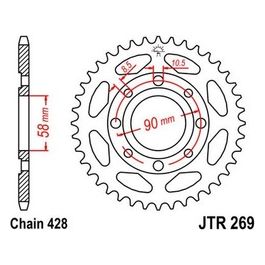 Jt Sprokets Corona Jt 269 Z35 