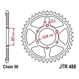 Jt Sprokets Corona Jt 488 Z42 