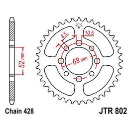 Jt Sprokets Corona Jt 802 Z39 