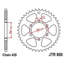 Jt Sprokets Corona Jt 809 Z47 