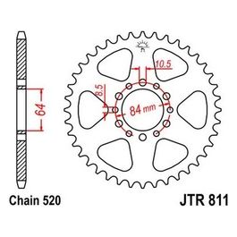 Jt Sprokets Corona Jt 811 Z46 