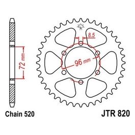 Jt Sprokets Corona Jt 820 Z42 