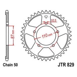 Jt Sprokets Corona Jt 829 Z42 