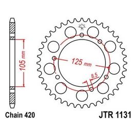 Jt Sprokets Corona Jt 1131 Z45 