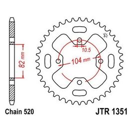 Jt Sprokets Corona Jt 1351 Z40 