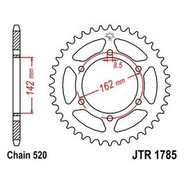 Jt Sprokets Corona Jt 1785 Z48 